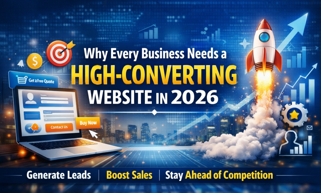 High converting website