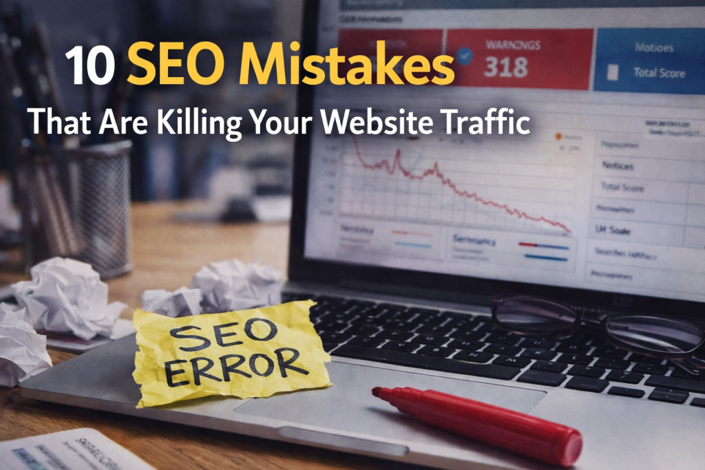 SEO mistakes
