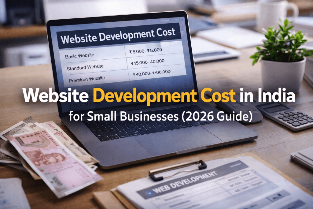 Website development cost in india for small businesses