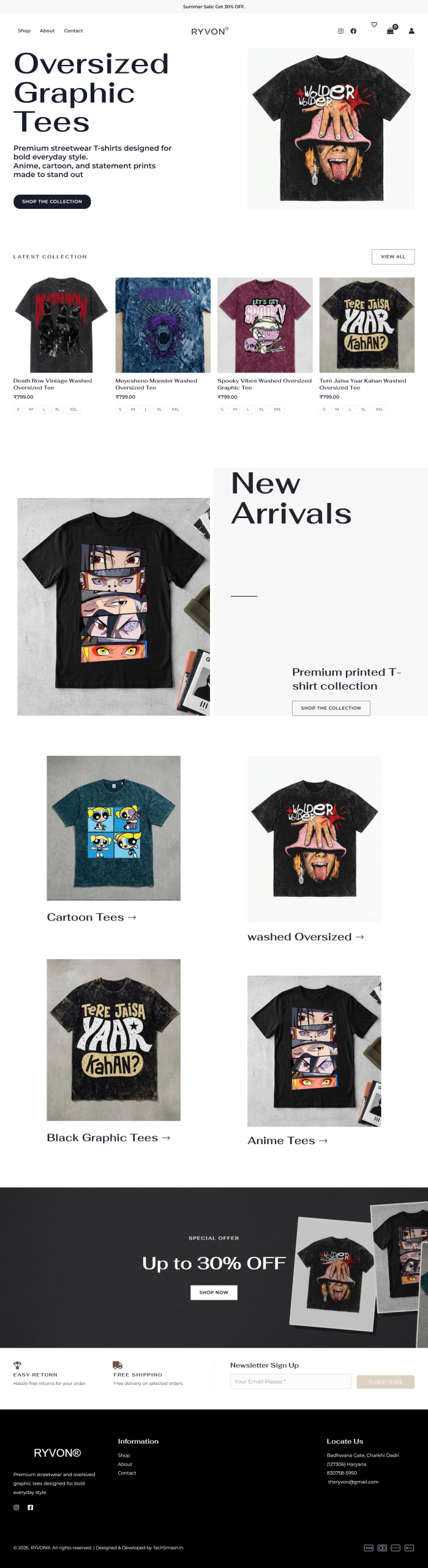 eCommerce Store Demo screenshot