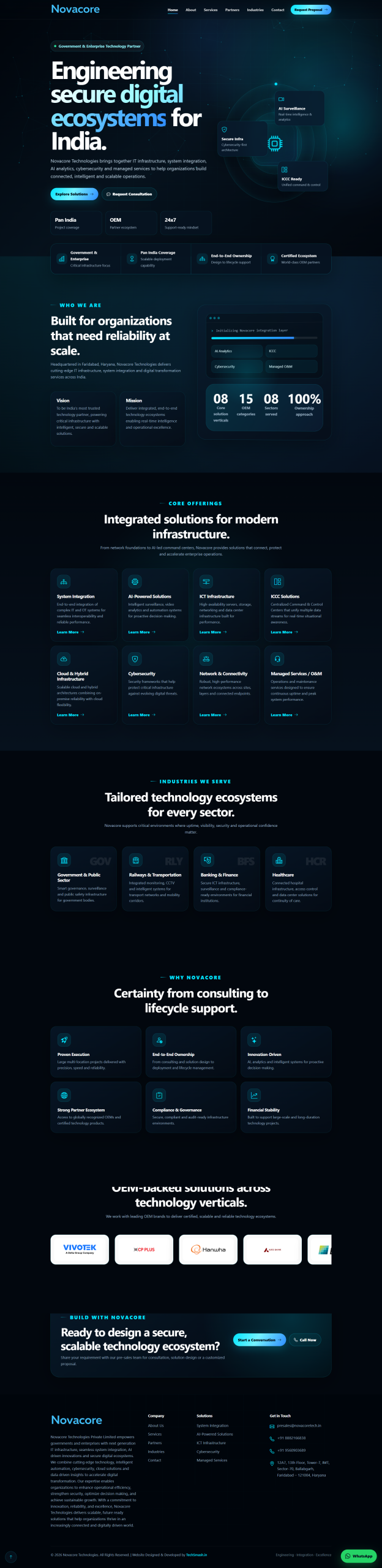 NovaCore Tech screenshot