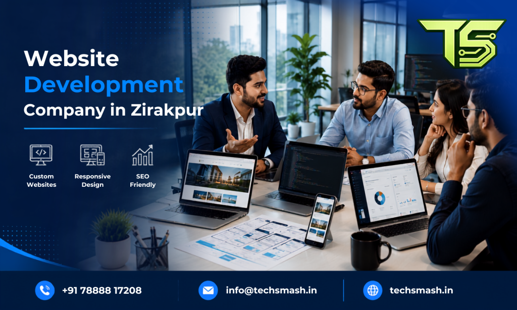 Professional Website Development Company in Zirakpur Building Modern Business Websites