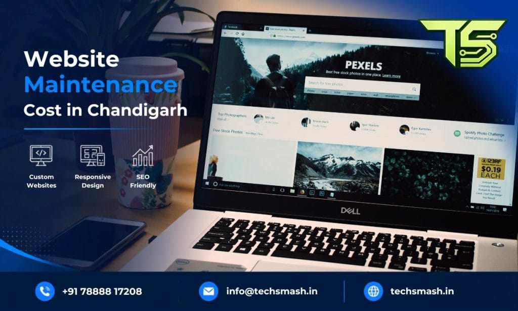 Website maintenance cost in Chandigarh