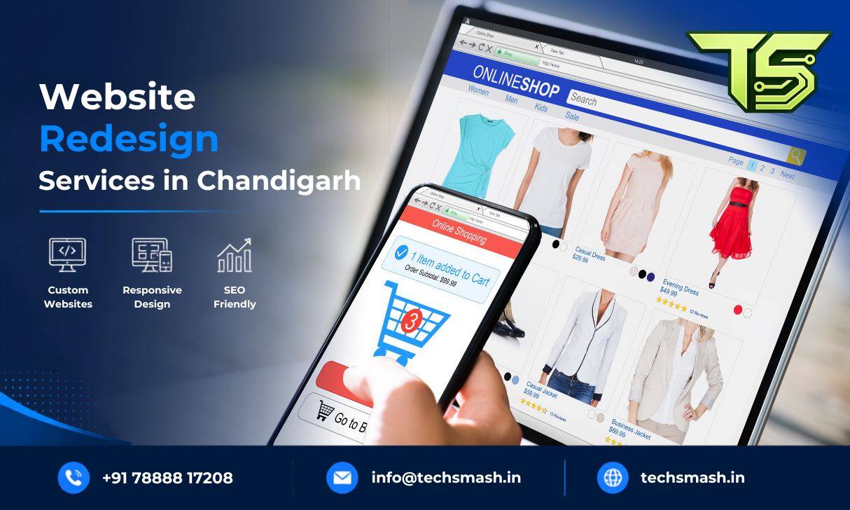 Website redesign services in Chandigarh